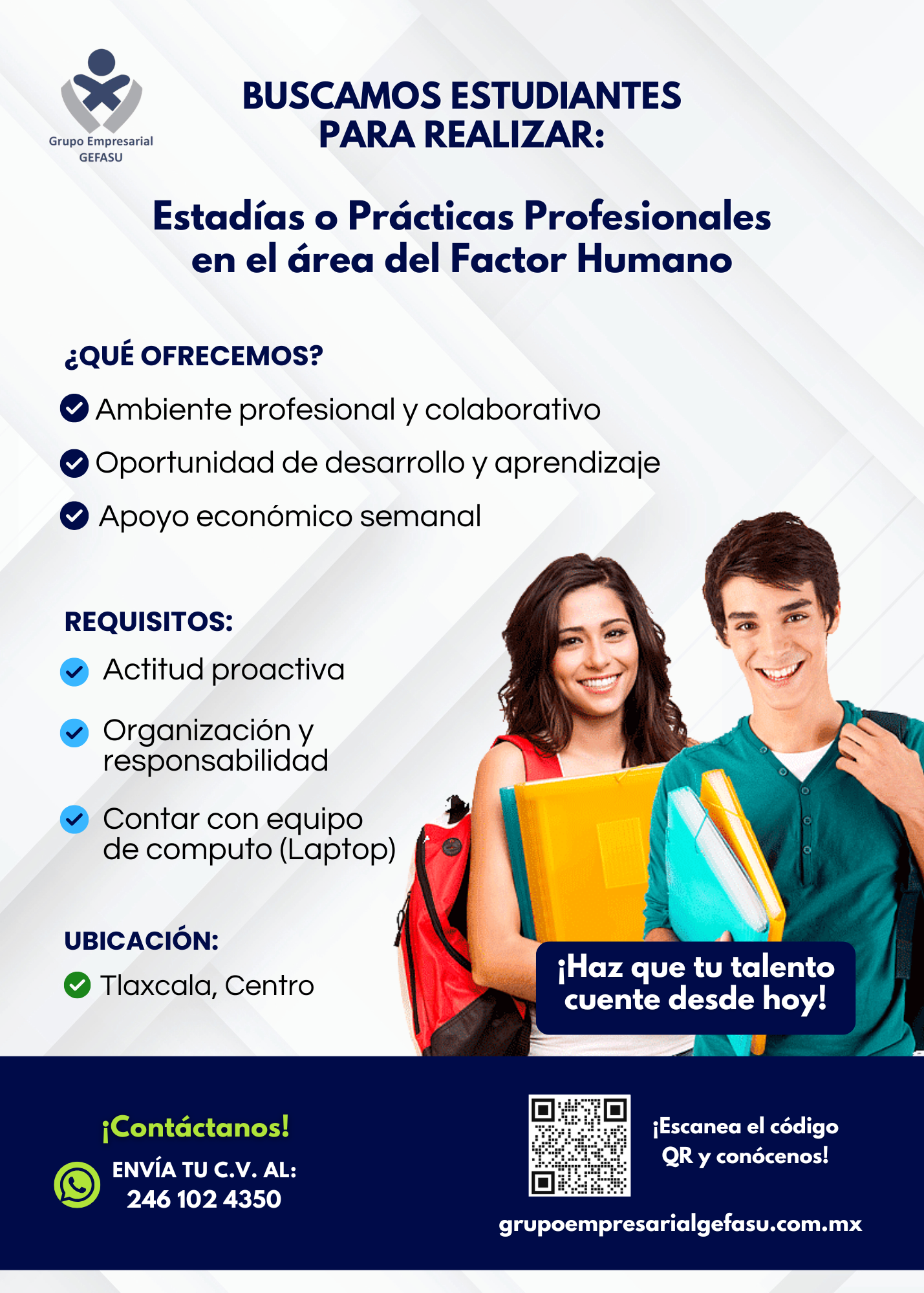 Vacante Ejecutivo de Crédito